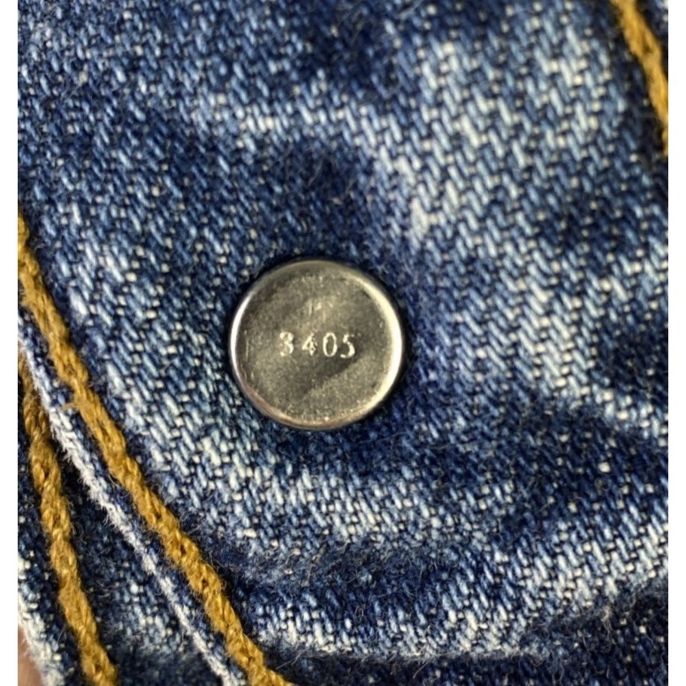 VTG Levis 505 Shorts Men 36 Blue Denim Regular Fit Straight Cotton Y2K 90s - Picture 5 of 12